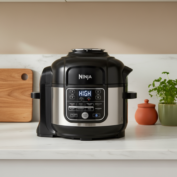 Ninja Foodi 10-in-1 6.5-Quart Pro Pressure Cooker Air Fryer Multicooker, Stainless Steel, Model OS300