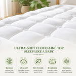 Waterproof Mattress & Pillow Protector – Breathable Quilted Deep Pocket Cover - 2