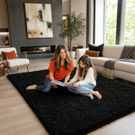 Faux Rabbit Fur Shaggy Rug – Ultra Soft Fluffy Machine Washable Area Rug for Bedroom, Living Room & Teen Room - 2
