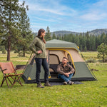 4-6 PERSON INSTANT CABIN CAMPING TENT – WATERPROOF FAMILY TENT WITH RAINFLY & CARRY BAG - 2