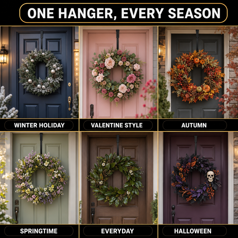 Fall Wreath for Front Door – Artificial Autumn Wreath with Pumpkins, Sunflowers & Peonies, 22 Inch, Farmhouse Harvest Décor for Porch, Wall & Thanksgiving - 2