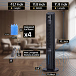 3-in-1 Evaporative Air Cooler Tower Fan with Remote Control - 2
