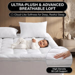 Waterproof Mattress & Pillow Protector – Breathable Quilted Deep Pocket Cover - 2