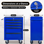 Portable Metal Tool Box Organizer – Compact & Large Options - 2