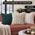 Christmas Pillow Covers 18x18 – Decorative Set of 2 - 2