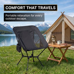 Ultralight Folding Camping Chair – Portable Outdoor High-Back Seat - 2