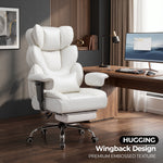 Big & Tall Office Chair with Footrest – Reclining Ergonomic Executive Chair, Wide Memory-Foam Seat, Adjustable Height - 2
