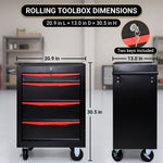 Portable Metal Tool Box Organizer – Compact & Large Options - 2
