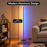 FLOOR LAMP – SMART RGBIC CORNER LAMP WITH MUSIC SYNC - 2