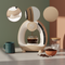PSMA2205b   2in1 semi-automatic extraction coffee Nestle capsule + coffee powder portable coffee machine coffee capacity 20g, mini extraction coffee 1400W drip coffee, optional powder tray or