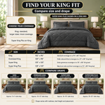 BEDDING SETS – 7-PIECE COMFORTER SET WITH SHEETS - 2