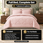 BEDDING SETS – 7-PIECE COMFORTER SET WITH SHEETS - 2