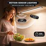 Rechargeable Under Cabinet Lights with Motion Sensor, 2-Pack - 2