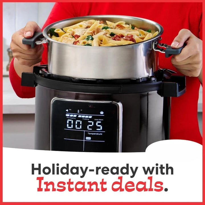 Wi-Fi Smart 10-in-1, Pressure Cooker,Slow Cooker,Rice Cooker,Steamer,Sauté Pan,Yogurt Maker,Warmer,Canning Pot,Sous Vide