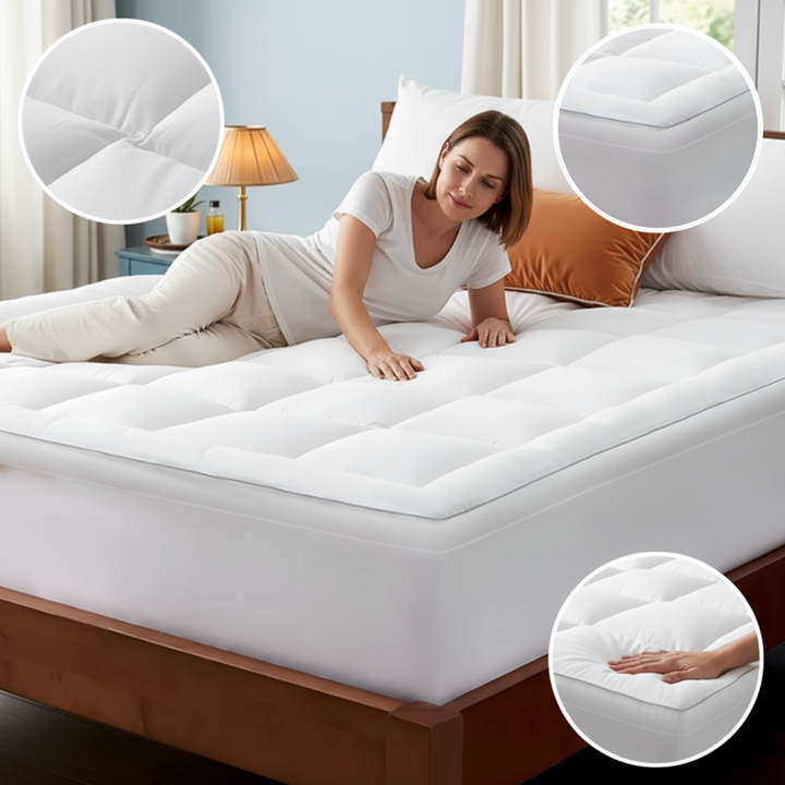 Plush 450g Filled Cotton Twin Size 38"*75" Inch  Mattress – Breathable Comfort & Softness | Mattress Pad | Trufairs