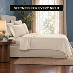Bamboo Cooling Sheets – 300TC Viscose Sateen Sheet Set - 2