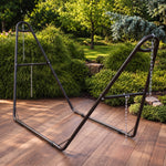 Adjustable 9-14FT Heavy-Duty Hammock Stand – 550-660LBS Outdoor/Indoor Steel Frame - 2