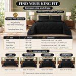 BEDDING SETS – 7-PIECE COMFORTER SET WITH SHEETS - 2