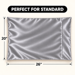 Pillowcases, Set of 2 – Viscose from Bamboo or Polyester Satin - 2