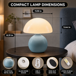 MUSHROOM LAMP – CORDLESS, RECHARGEABLE & TOUCH-DIMMABLE - 2