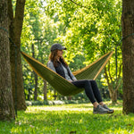 Camping Hammock with Mosquito Net – 1-2 Person, Nylon - 2