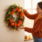 17.71″ Autumn Wreath with Pumpkin & Berries – Fall Door Decor | Trufairs