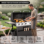 Grate for Outdoor Backyard BBQ Cooking - 2