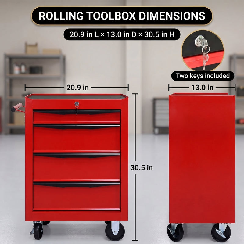 Portable Metal Tool Box Organizer – Compact & Large Options - 2