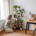 PLANT STAND WITH GROW LIGHTS – MULTI-TIER INDOOR SHELF - 2