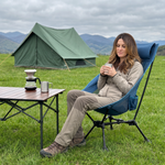 Ultra-Compact High Back Folding Camping Chair – Lightweight & Portable - 2