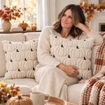 DECORATIVE PILLOW COVERS – 3D PUMPKIN SET OF 2 - 2