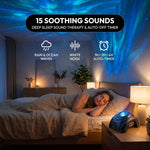 GALAXY PROJECTOR – WHITE NOISE, BLUETOOTH SPEAKER & REMOTE - 2