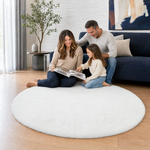 Faux Rabbit Fur Shaggy Rug – Ultra Soft Fluffy Machine Washable Area Rug for Bedroom, Living Room & Teen Room - 2
