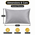 100% Viscose from Bamboo Pillowcases with Zipper, Set of 2 - 2