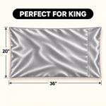 Pillowcases, Set of 2 – Viscose from Bamboo or Polyester Satin - 2