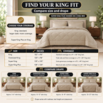 BEDDING SETS – 7-PIECE COMFORTER SET WITH SHEETS - 2