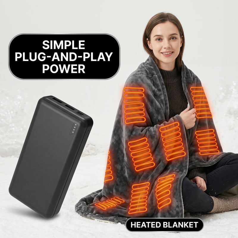 15,000–20,000MAH 5V/2A USB BATTERY PACK – RECHARGEABLE POWER BANK FOR HEATED CAMPING CHAIRS & BLANKETS - 2