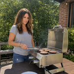 PORTABLE STAINLESS STEEL TABLETOP PROPANE GRILL – 2 & 3 BURNER OUTDOOR BBQ OPTIONS - 2
