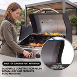 Grate for Outdoor Backyard BBQ Cooking - 2