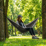 Camping Hammock with Mosquito Net – 1-2 Person, Nylon - 2
