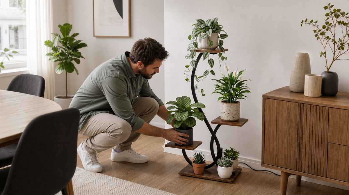 Plant Stand with Grow Lights – Indoor Plant Shelf, 4 to 9 Tiers - image 2
