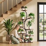 PLANT STAND WITH GROW LIGHTS – MULTI-TIER INDOOR SHELF - 2