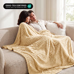 Throw Blanket – Soft, Lightweight Ribbed Design - 2
