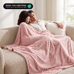 Throw Blanket – Soft, Lightweight Ribbed Design - 2