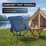 Ultralight Folding Camping Chair – Portable Outdoor High-Back Seat - 2