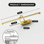 Battery Operated Picture Light for Wall - Rechargeable Cordless LED Art Light with Remote, Timer and Dimming - 2