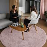 Faux Rabbit Fur Shaggy Rug – Ultra Soft Fluffy Machine Washable Area Rug for Bedroom, Living Room & Teen Room - 2