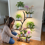 PLANT STAND WITH GROW LIGHTS – MULTI-TIER INDOOR SHELF - 2