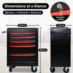 Portable Metal Tool Box Organizer – Compact & Large Options - 2