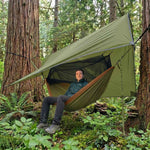 CAMPING HAMMOCK TENT WITH RAIN FLY & MOSQUITO NET – 2-PERSON CAMPING KIT